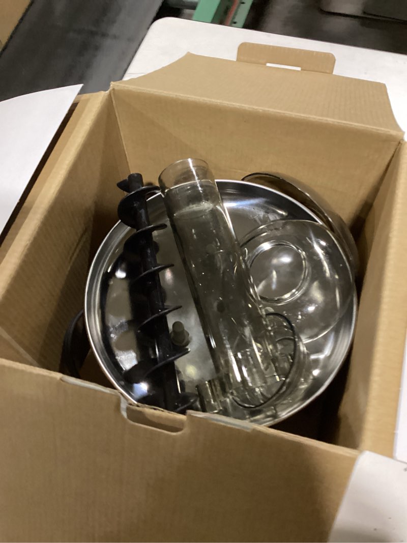 Condition photo showing Good Condition for Nostalgia 3 Tier Chocolate Fondue Fountain 24 Oz Electric Fondue Machine  Black