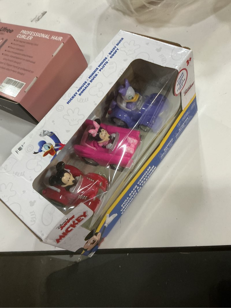 Condition photo showing New/Like New for Disney Jr. 3.5" Pull-Back Assortment 3-Pack