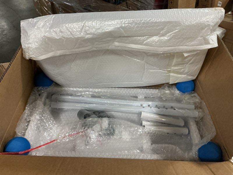 Condition photo showing New/Like New for Step Stool with Handle for Elderly - Bedside Assist Step Stool for High Beds, Adults Fall Prevention, Seniors Non-Slip Wide Platform Step for Medical Stool, Bathtub, SUV Car (21.65-Stool) 21.65 Inches