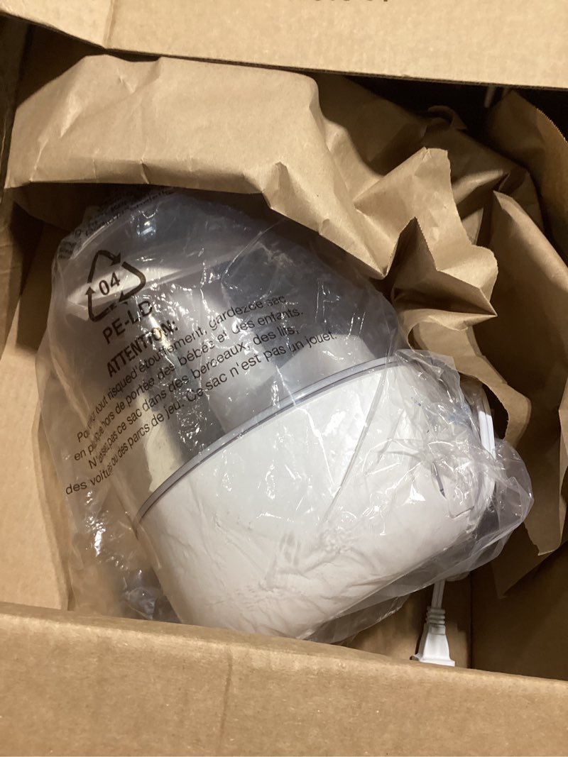Condition photo showing Good Condition for dreo humidifiers for bedroom, 3l top fill 30h & 26db quiet runtime for large room, cool mist ultrasonic humidifier with humidity sensor, night light for home, baby, nursery, plants, new edition pearl white