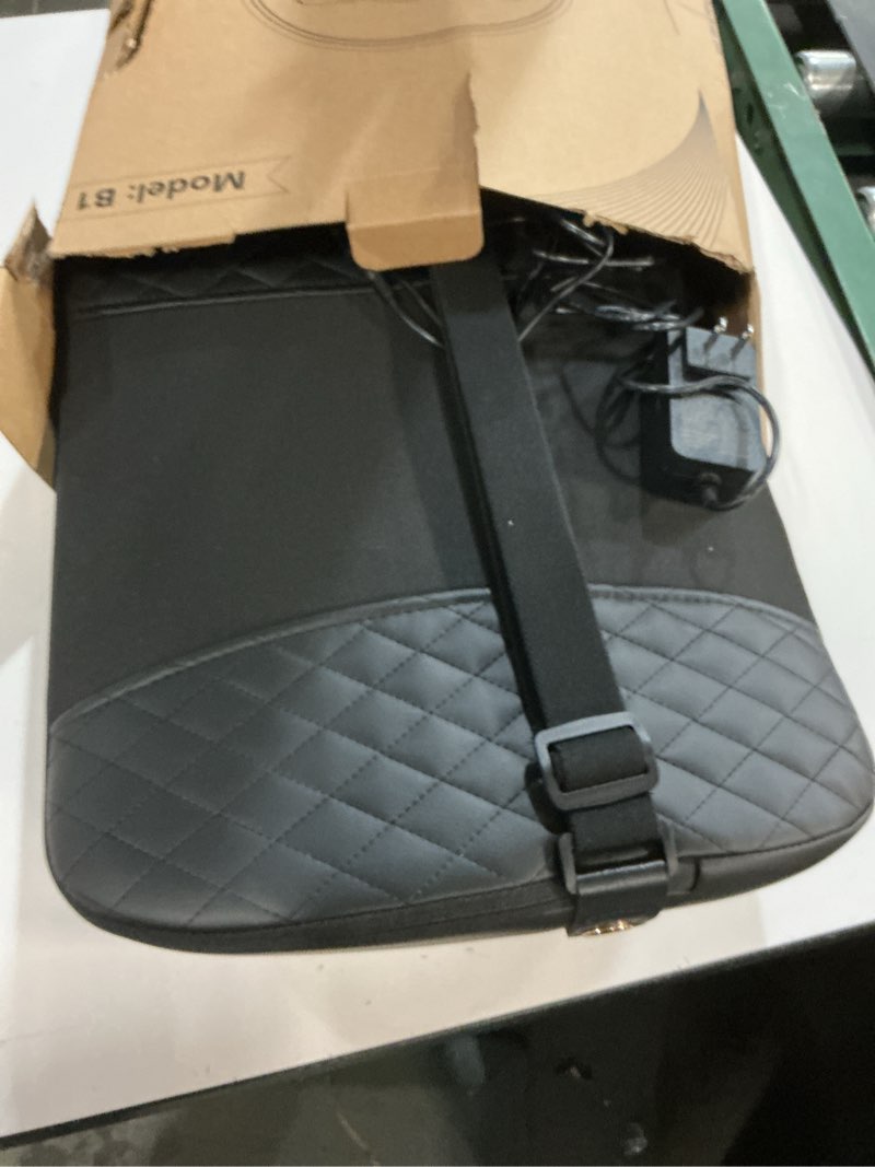 Condition photo showing Good Condition for KNQZE 3-in-1 Shiatsu Back Massager with Heat & Lumbar Support, 4D Kneading for Pain Relief Deep Tissue, Dual-Side Extended Heating, Electric Lower Back Massager for Home Office, Gift for Men Women Mom