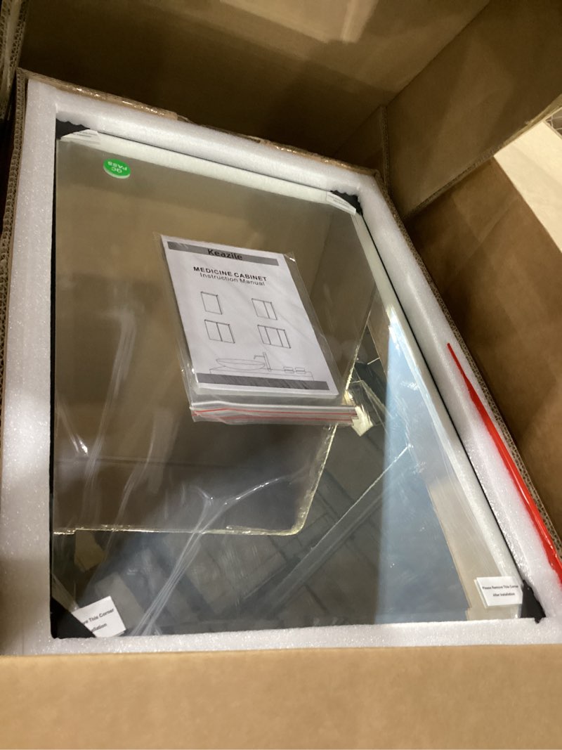 16x24 inch medicine cabinet with mirror, aluminum bathroom mirror cabinet, beveled edge mirrored med