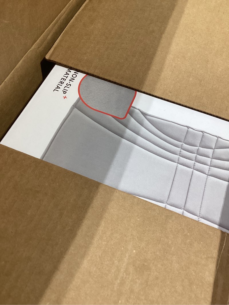 Condition photo showing New/Like New for osaki back pad & seat cushion for massage chair | foam cushion | nylon fabric | one size fits all (taupe)