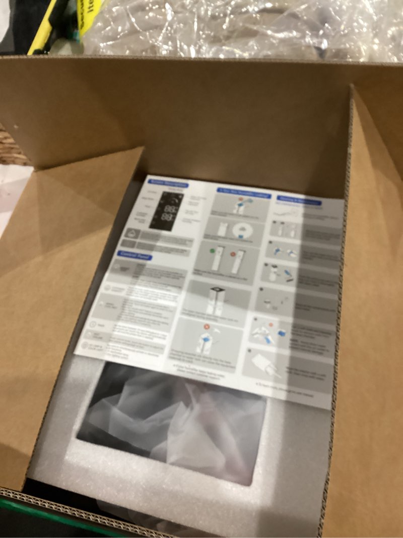 Condition photo showing Good Condition for 2.64Gal Humidifiers for Bedroom Large Room, Warm and Cool Mist up to 500ft², Top Fill Diffuser Ambient Light, 3 Mist Modes, 24H Timer, 35dB Quiet Humidifier for Home Office Plants Black
