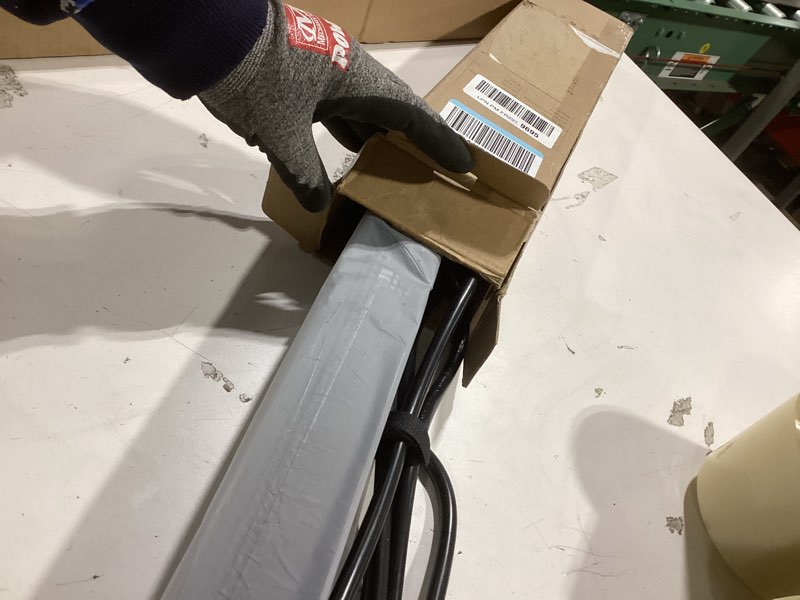 Condition photo showing Good Condition for BTU Power Strip Surge Protector Rack-Mount PDU, 8 Right Angle Outlets Wide-Spaced, Mountable Power Strip Heavy Duty for Server Racks, Commercial, 300J (Yellow 6FT)