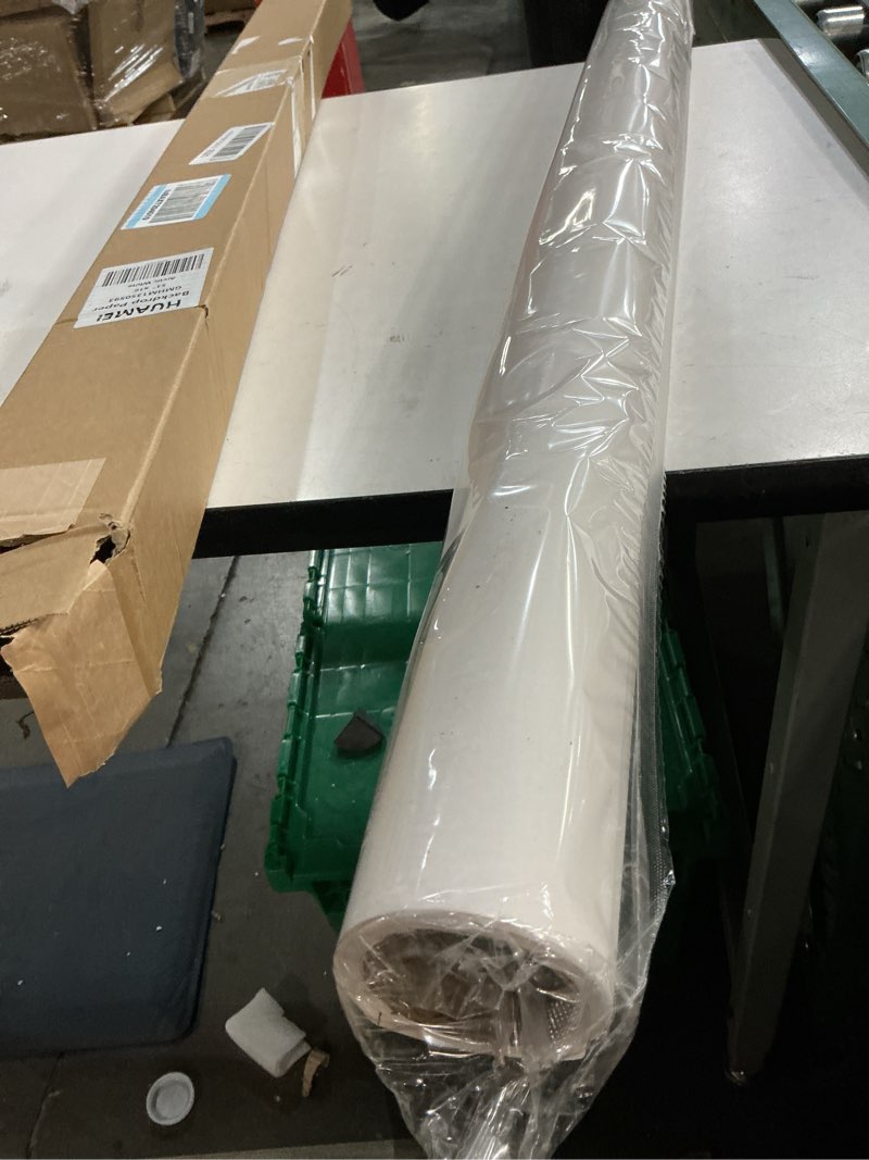 Condition photo showing New/Like New for huamei seamless photography background paper, photo backdrop paper (4.4x16 feet, arctic white) 53''x16' artic white