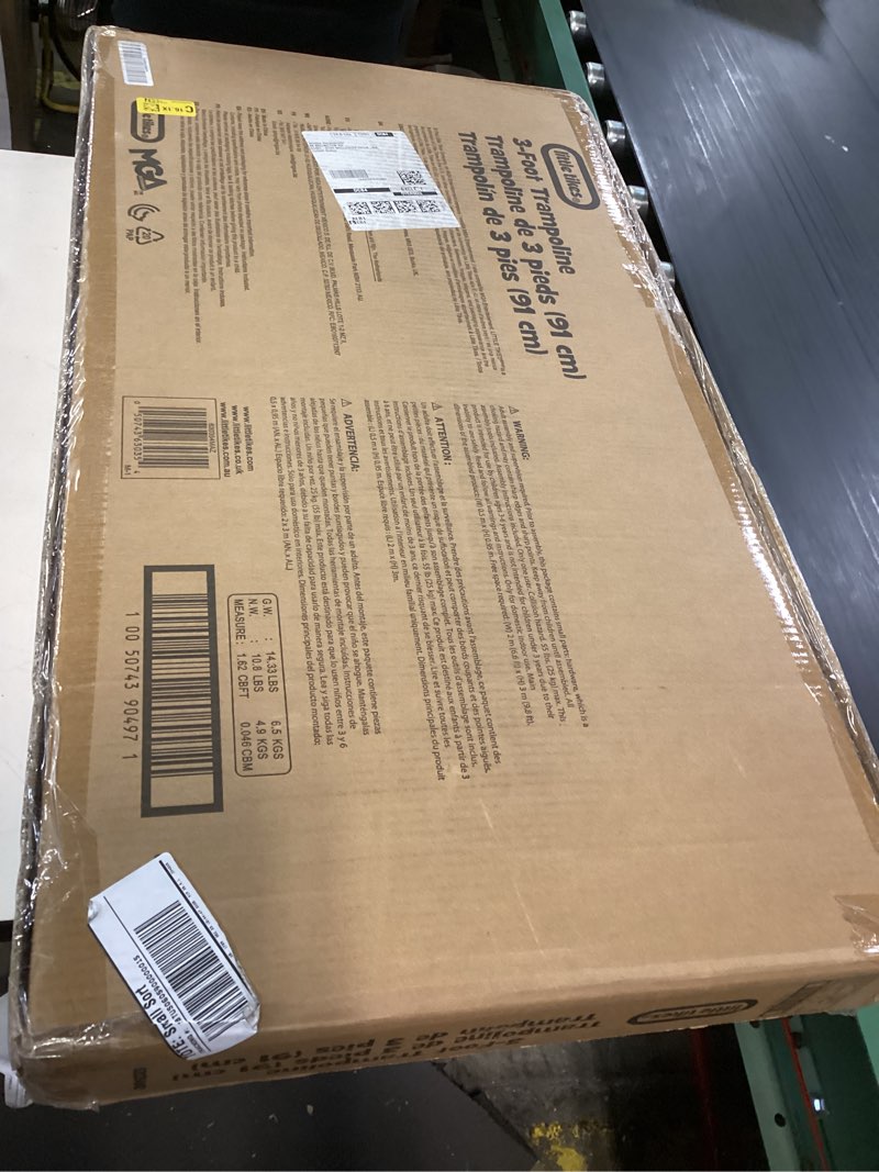 Condition photo showing Good Condition for Little Tikes 3' Trampoline – (Amazon Exclusive)