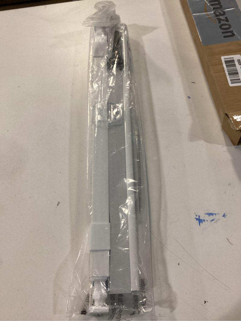 Condition photo showing Good Condition for LazBlinds Cordless Cellular Shades, No Tools No Drill Blackout Honeycomb Shades Pleated Blinds for Windows, 21.5'' W x 48'' H, Silver White Blackout-silver White 21 1/2'' W x 48'' H