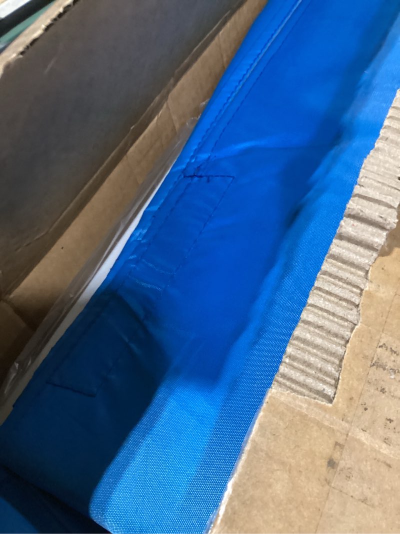 Condition photo showing Good Condition for 10x10x9ft waterproof portable paint booth with 2pcs air filters & foldable frames, rainproof spray booth for auto parts, furniture and other items painting (blue) blue 10x10x9ft
