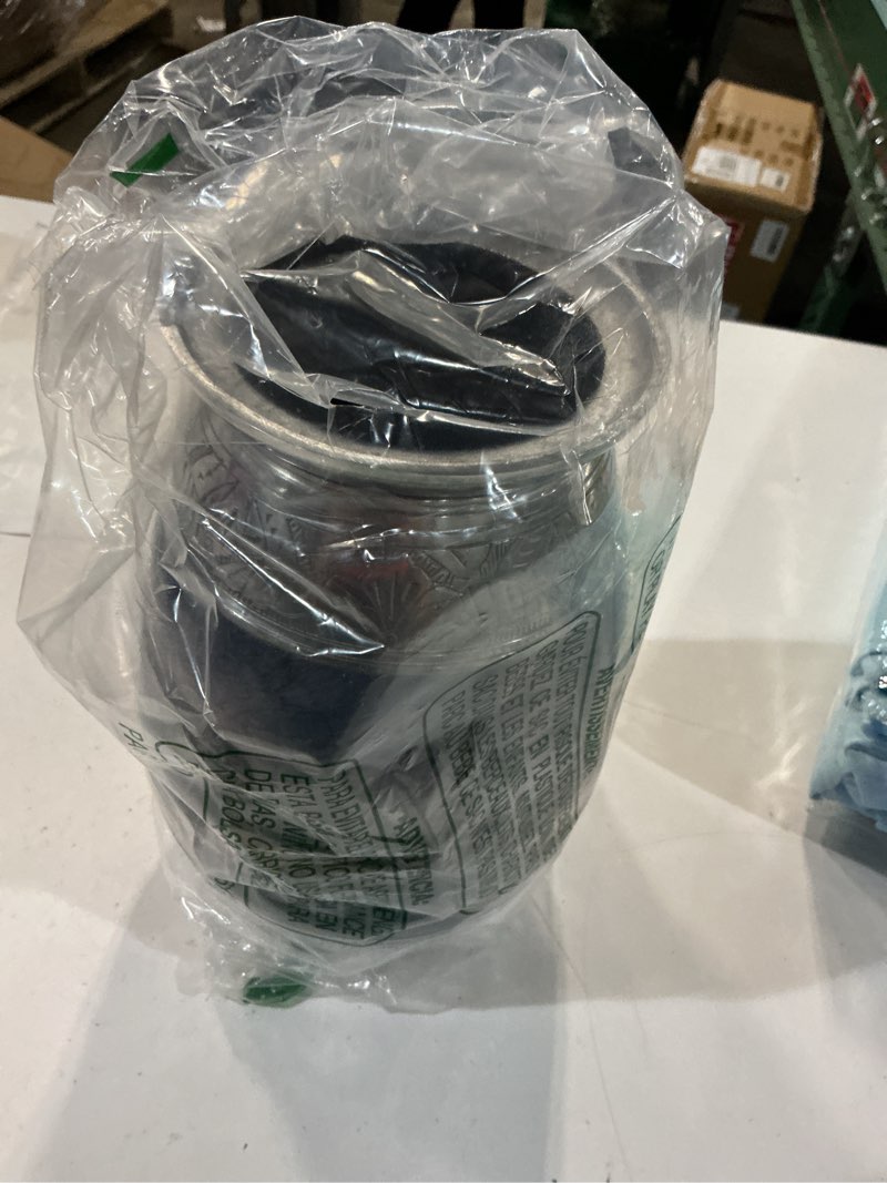 Condition photo showing As Is for lexfay motorcycle cremation urn for human ash - decorative & memorial urn for human remains - cremat