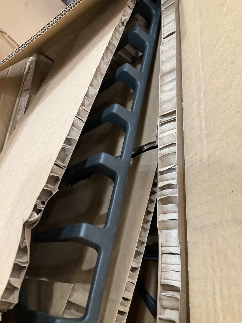 Condition photo showing Good Condition for stove grate for ge gas stove top burner side grates range oven rack wb31x27151 replacement parts cast iron flat plate general electric stovetop cooktop 2 pack 2pcs wb31x27151