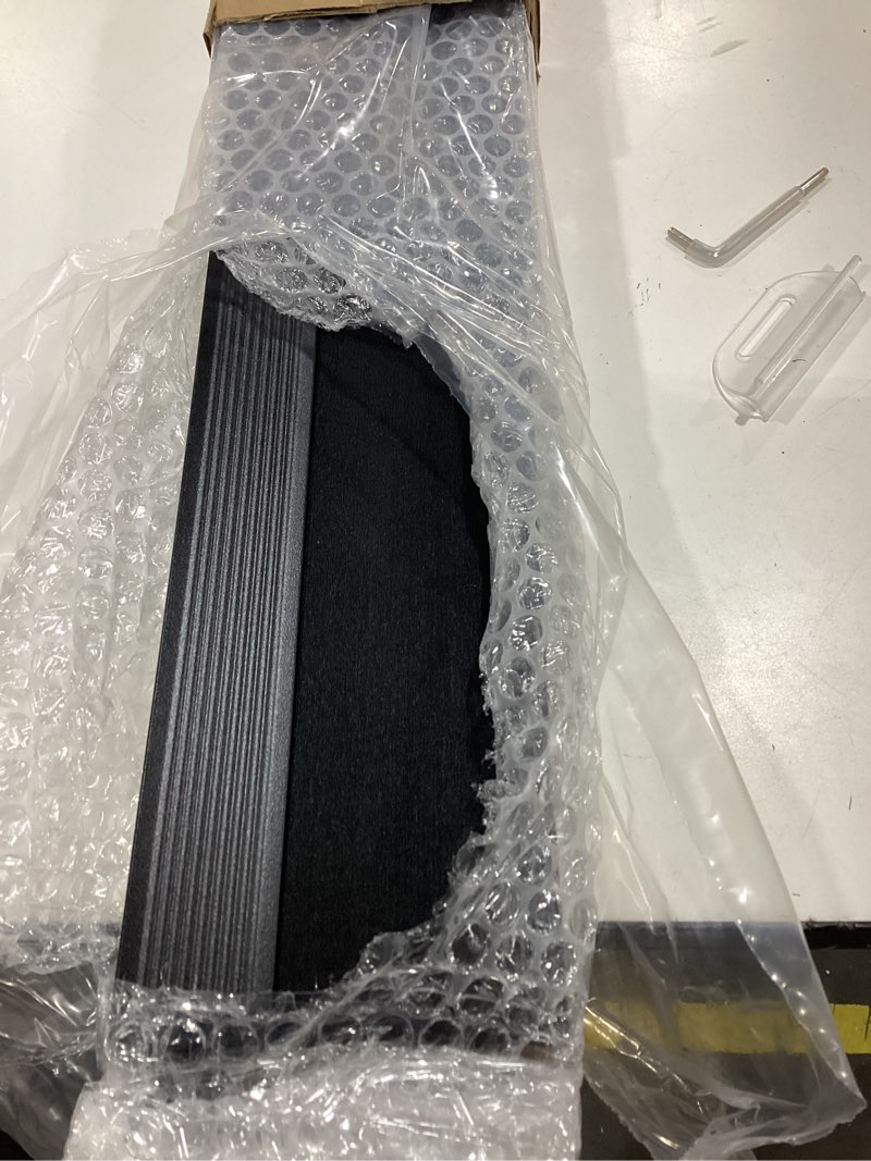 Condition photo showing Good Condition for boolegon no drill cellular shades for indoor windows,noise reducing & thermal insulating honeycomb blinds,cordless free stop blackout blinds easy to install,26.5" w x 64" h,blackout black blackout black 26.5"w x 64"h