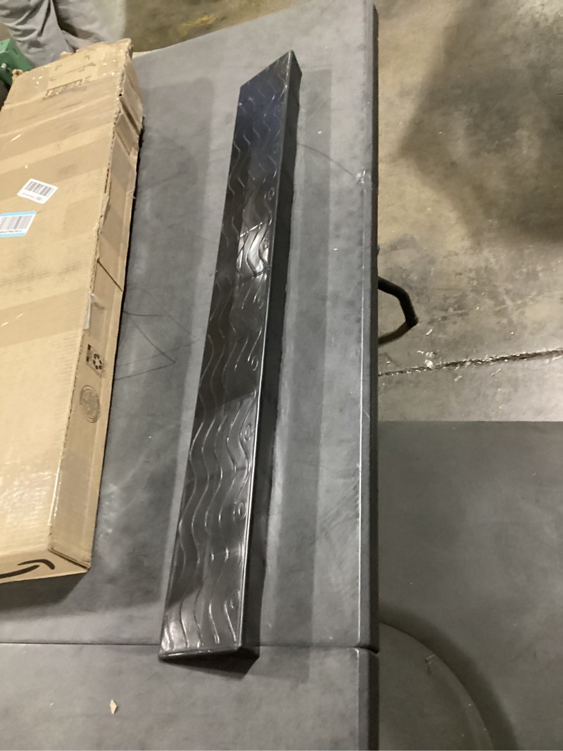 Condition photo showing Good Condition for henka 2" rise threshold ramps for doorways, wheelchair ramp for home steps, door threshold ramp with anti-slip surface (color: black, size: 39x4.72x2in) 39x4.7x2.0in