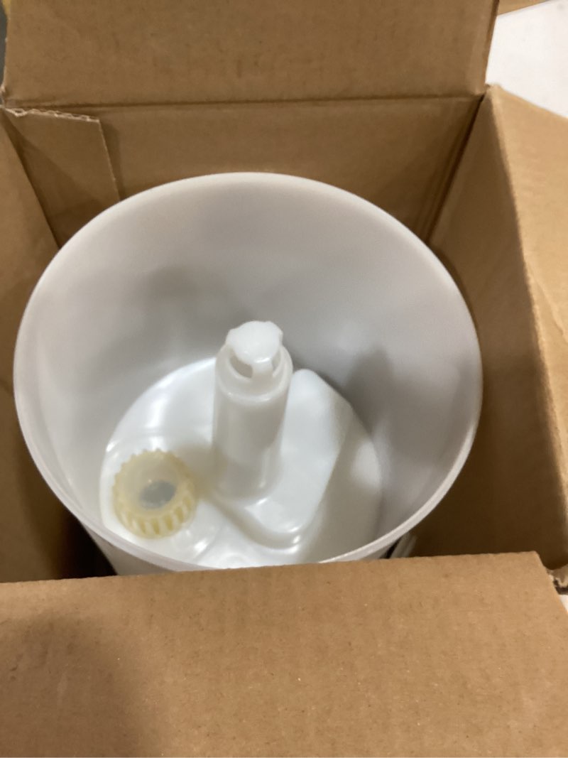 Condition photo showing As Is for levoit - humidifiers for bedroom - quiet (3l water tank) - cool mist/top fill/essential oil diffuser/25watt - home/large room - 360° nozzle - rapid ultrasonic humidification for baby nursery/plant white 3.0l humidifier