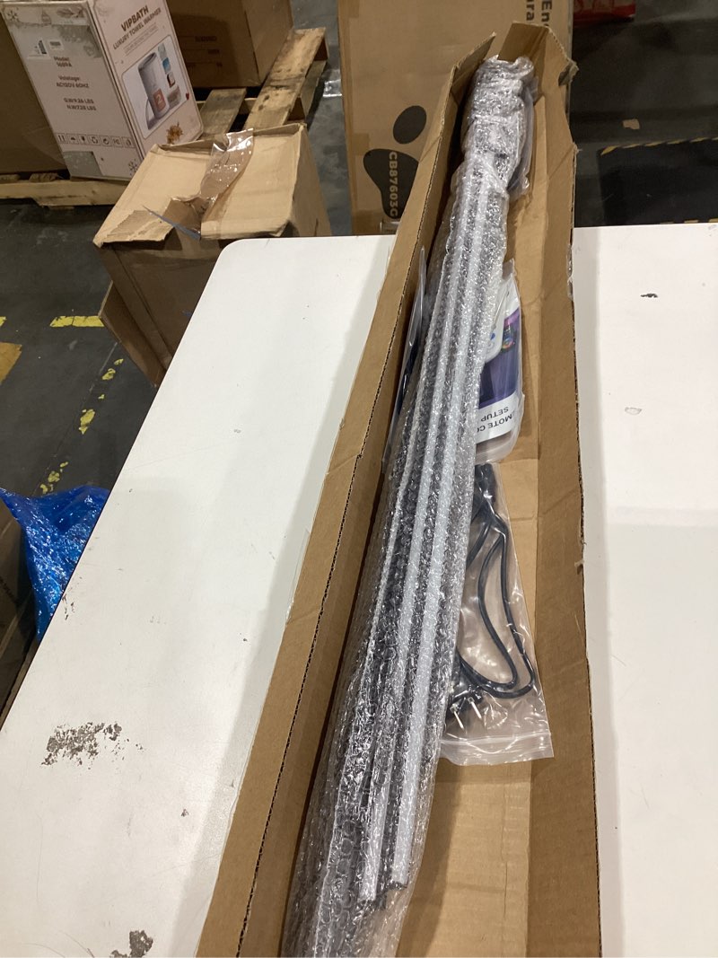 Condition photo showing Good Condition for hamrvl black rgb+ic smart recessed lighting wall panel lights, 6pcs slat wall lights with app & remote control, color chasing effects, rgb wall lights for acoustic panels/game room (2*24+2*32+2*40 in) 24in?32in?40in 6