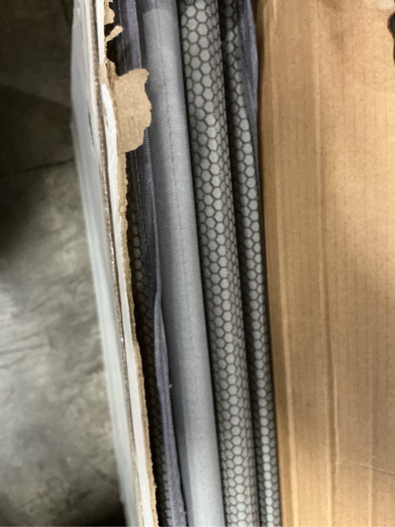 Condition photo showing As Is for Meliusly Heavy Duty 10mm Bunkie Board Queen Size (60x80'') Patent Pending Low Profile Bed Board Design - Breathable, Noise Minimizing, Moisture Resistant Bunkieboards, Low Profile Bed Support Queen (60x80'')