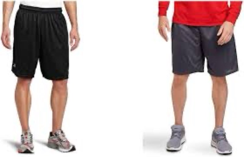 Russell Athletic Men's 9 Inch Mesh Short, Black, X-Large