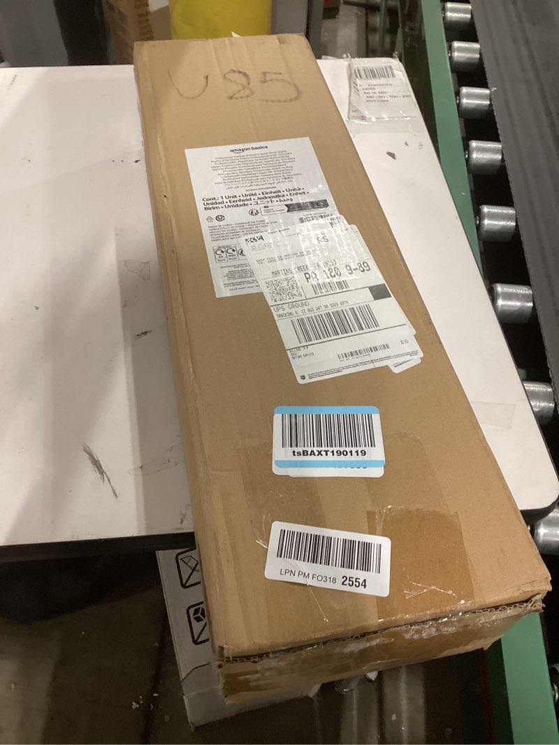 Amazon Basics Adjustable Folding Music Stand, 31" to 55" height - For School Music Program, Ensemble