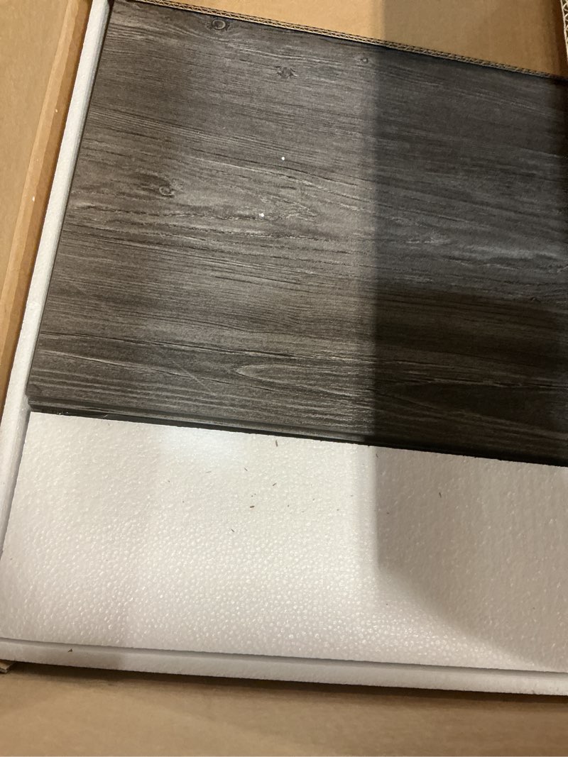 Condition photo showing Good Condition for SUPERJARE Nightstand with Charging Station, Bed Side Table with Adjustable Fabric Drawer, Night Stand for Bedroom, 3-Tier Storage End Table, for Living Room, Charcoal Gray SUPERJARE Nightstand with Charging Station, Bed Side Table with Adjustable Fabric Drawer, Night Stand for Bedroom, 3-Tier Storage End Table, for Living Room, Charcoal Gray