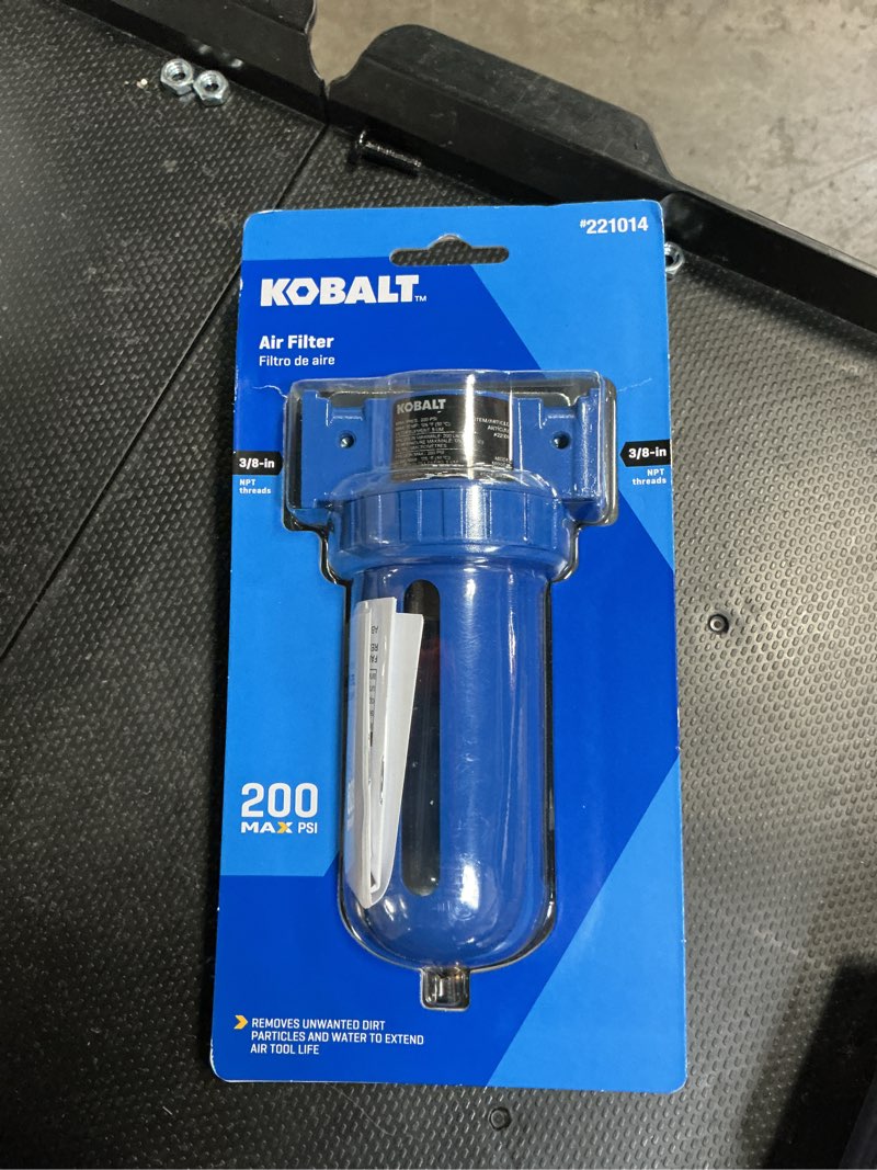 Condition photo showing Good Condition for kobalt 3/8-in air filter