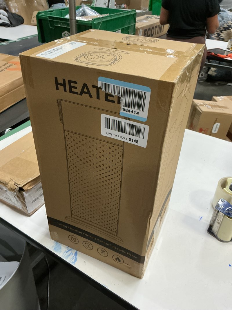 Condition photo showing New/Like New for Space Heater - 1500W Portable Space Heaters for Indoor Use, PTC Ceramic Electric Heater with Remote, 4 Modes, 9H Timer, Low Noise, 70°Oscillation, Overheat & Tip-Over Protection for Office Home White