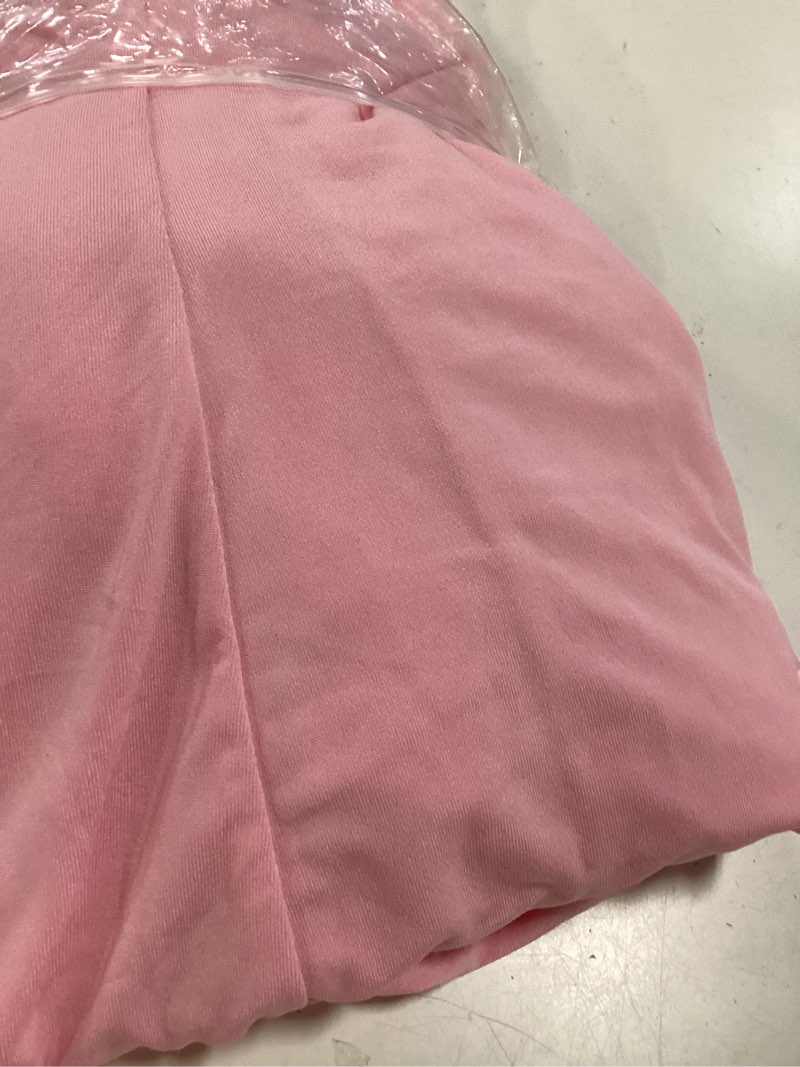 Condition photo showing New/Like New for 2 pack 24x43 inch pink cocktail tablecloth spandex round fitted table cover for wedding banquet event party pink 2pc 24" x 43"