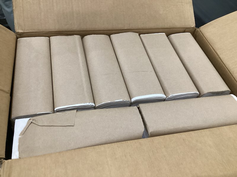 Condition photo showing Good Condition for Tork Multifold Hand Towel White H2, Universal, 100% Recycled Fibers, 16 x 250 Towels, MB540A 16 x 250 Hand Towels