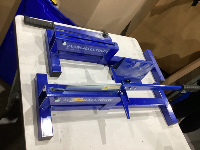 Condition photo showing As Is for marshalltown 8-in floor cutter