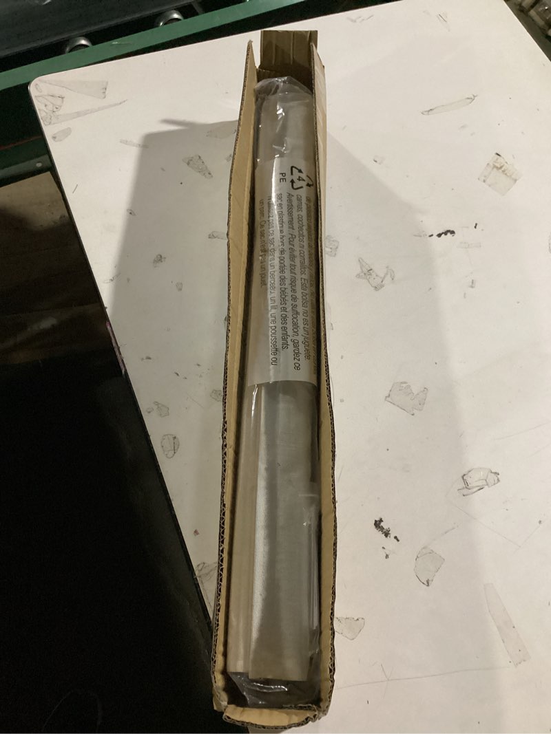 Condition photo showing Good Condition for 100% blackout no tools no drill cordless roman shades for windows, size 26 3/4" w × 60" h (for windows 27" w × 60" h) blackout - off-white blackout - off-white 27" w × 60" h
