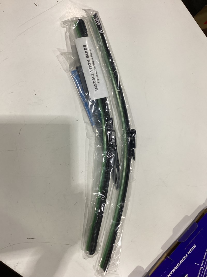 Condition photo showing New/Like New for emithsun® windshield wiper blades replacement for chevrolet traverse 2012-2017,that meet oem quality front rear wipers blade set for my car - 24"+21"+13"(set of 3) 24"+21”+13" pinch tab type