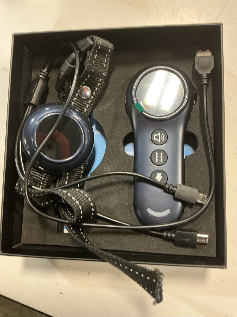 Condition photo showing Good Condition for 2-in-1 dog shock collar & dog bark collar - smart anti barking dog training collar with 5 adjustable sensitivity & 3300ft remote for all breeds ip67 waterproof e-collar black