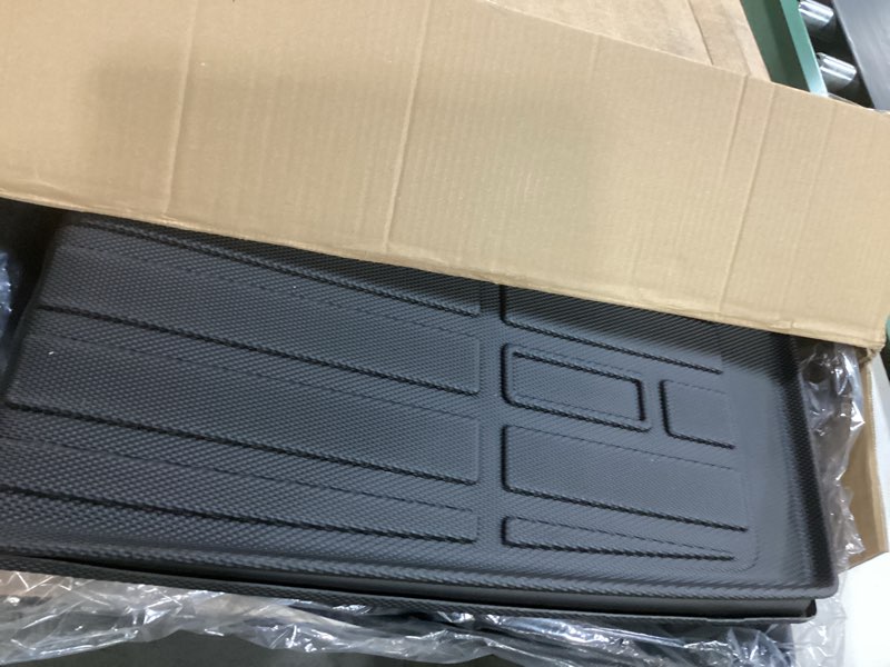 Condition photo showing New/Like New for KELCSEECS Floor Mats & Cargo Liner Custom for Nissan Kicks 2025 2026 SR SV(Not fit S),All Weather Protection Anti-Slip TPE Floor Liners Full Set Nissan Kicks Accessories Black 37) For 2025-2026 Kicks Full Set