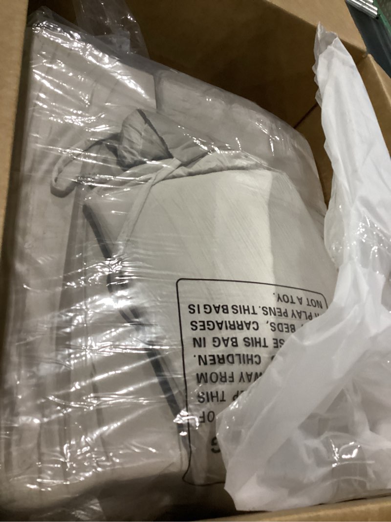 Condition photo showing New/Like New for HOMBYS Glider Rocker Replacement Cushions 5 PCS with Storage Side Pocket, Velvet Fabric, Foam & Microfiber Filling, Non-Slip & Washable,Thickened & Supportive for Glider Rocking Chair-Khaki 22"W*21.2"L Khaki