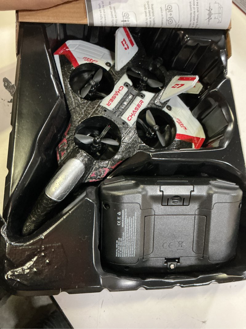 Condition photo showing Good Condition for rc plane, foam remote control airplane, drone for kids, rc aircraft for boys and girls, fighter jet helicopter with led lights, altitude hold, 360° flip stunt rotation, speed adjust flying toy red