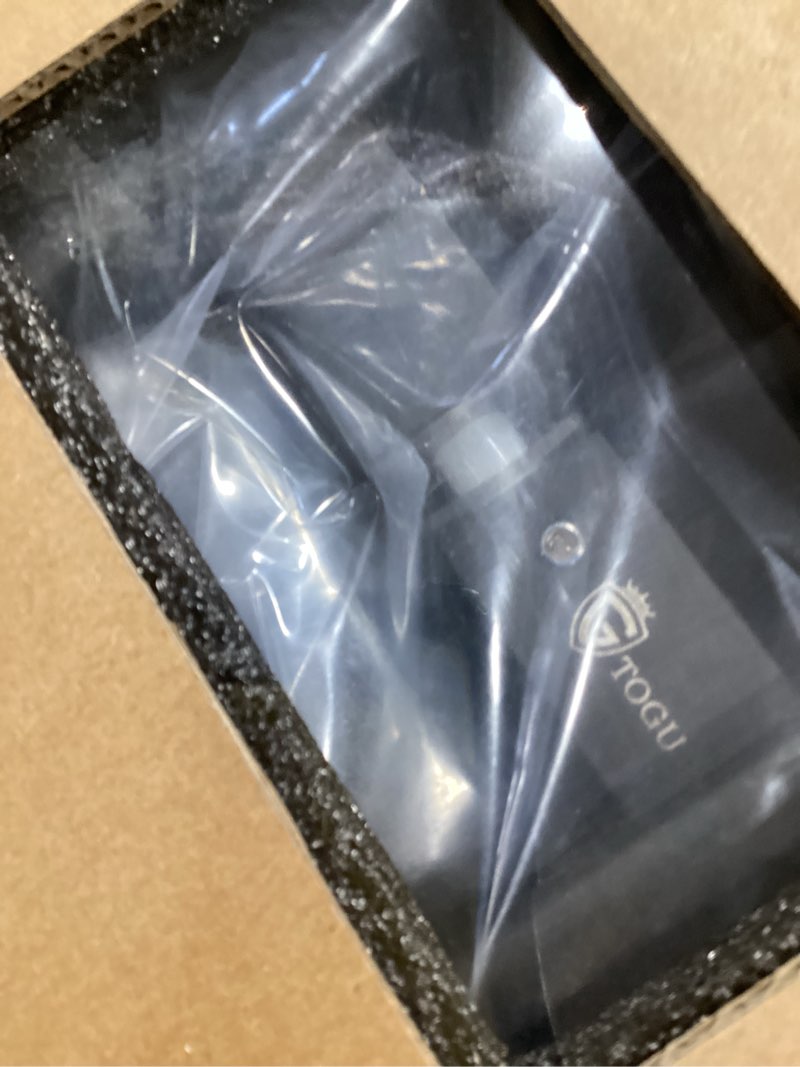 Condition photo showing Good Condition for TOGU TG-6018 18 inches Solid Standoffs Heavy-Duty Commercial Grade-304 Stainless Steel Push Pull Door Handle/Barn Door Pull Handle/Glass Pulls, Matte Black Finish 18 in (Length)/1.57 x 0.39 in (Front x Side)