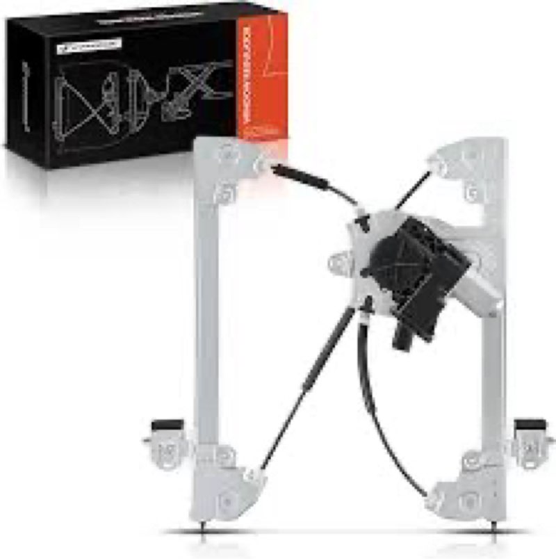 A-Premium Front Driver Side Power Window Regulator with 7 Pins Connector Motor Compatible with Chevy Cruze 2011-2015, Chevrolet Cruze Limited 2016 - with Auto Up and Down Function, Replaces