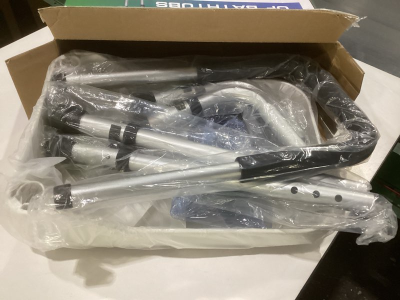 Condition photo showing Good Condition for sangohe step stool with handle for elderly, aluminum step stools for adults, step stool for bed, step stool with adjustable handle and legs, 275lbs weight capacity, 503a