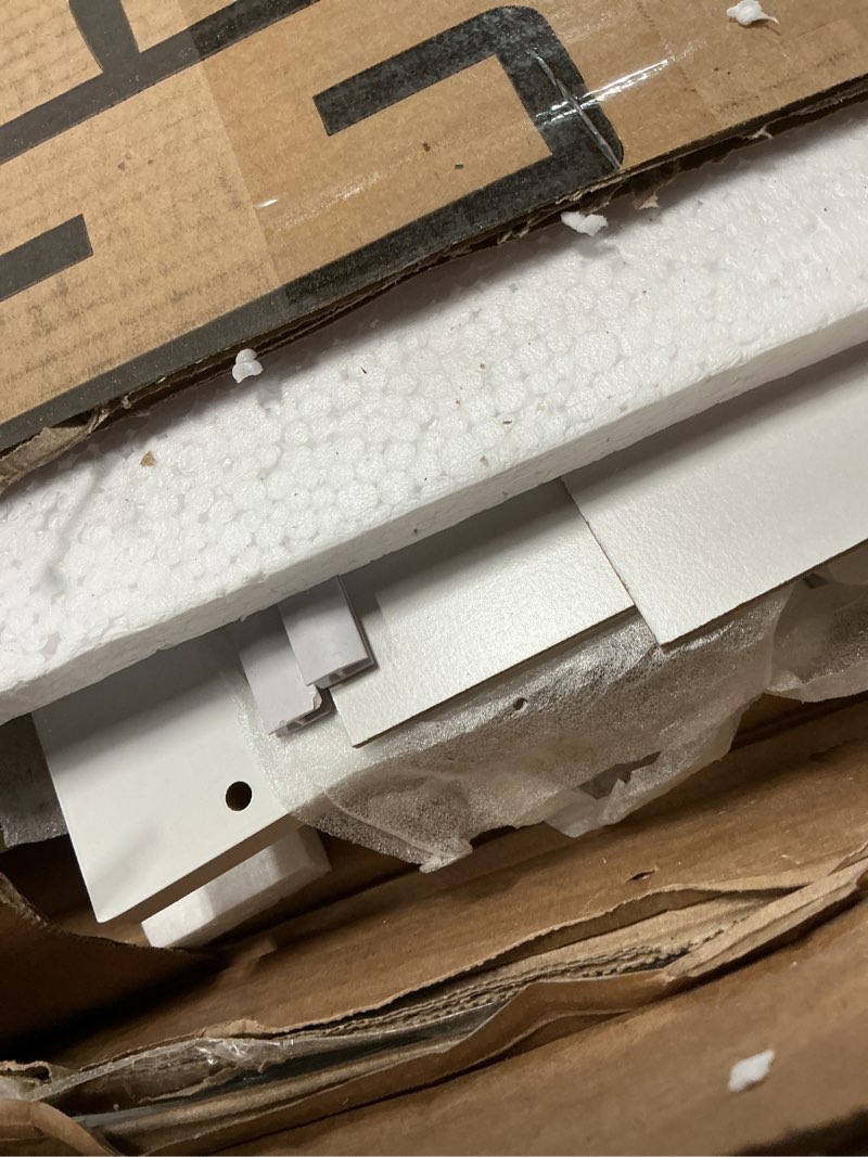 Condition photo showing As Is for ChooChoo Bathroom Wall Mirror Cabinet, Medicine Cabinet with Single Door and Adjustable Shelf, Over The Toilet Space Saver Storage Cabinet, White