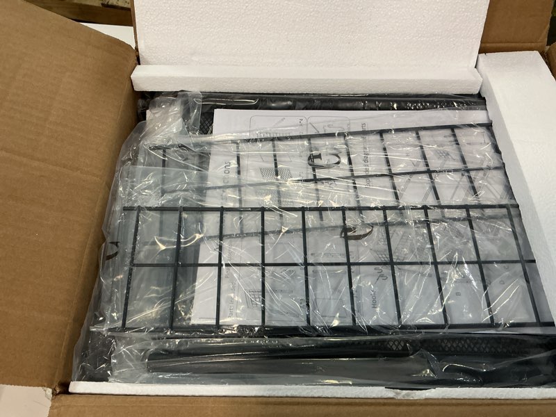 Condition photo showing Good Condition for Golf Bag Storage Rack for Garage with Wheels, Organizer for Golf Bag and Equipment Accessories, Golf Organizer Stand Ideal for Home, Garage, Club, Shed, Basement - Sturdy and Durable (Black) 2 bags