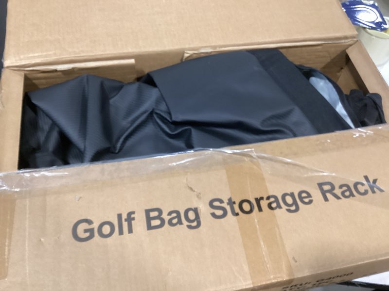 Condition photo showing Good Condition for KEMIMOTO Universal Golf Cart Shopping Storage Bag for 2+2 Passengers Golf Cart, Compatible with Club Car, EZGO, Drive, and Kandi Electric Carts, Black