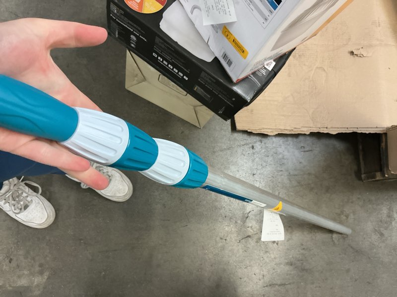 Condition photo showing As Is for project source 12-ft aluminum 3-piece telescopic pool pole