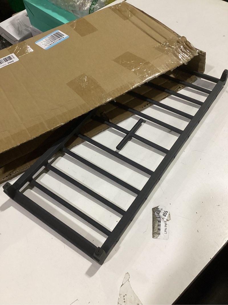 Condition photo showing Good Condition for JXGRATE2 GAS RANGE CENTER CAST IRON GRA for GE Stoven Grate Ggf500 Ggf600 Ggs500 Ggs600 Series 19.8" x 8.6" x 1.6"