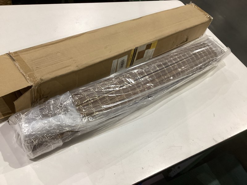 Condition photo showing New/Like New for cordless bamboo roman shades for windows, blinds size (30.5" w ×48" h) colour (bdp-driftwood) bdp-driftwood 30.5" w × 48" h