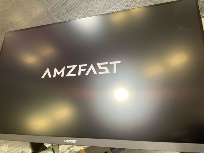 Condition photo showing New/Like New for Amzfast 24.5 Inch FHD 280Hz/240Hz Gaming Monitor, 1ms Adaptive Sync, 3000:1, 10 Bit, 126% sRGB, 2*HDMI 2.0 & 2* DP1.4, TÜV Rheinland Eye Care,2 Year Warranty Exchange (HDMI & DP Dual Cable) 24.5 Inch FHD/280Hz/3000:1