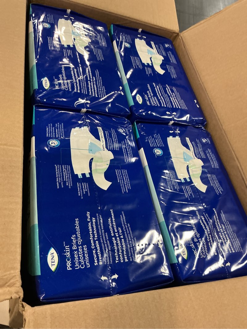 Condition photo showing New/Like New for Tena Super Large Incontinence Briefs - 56ct/4pk