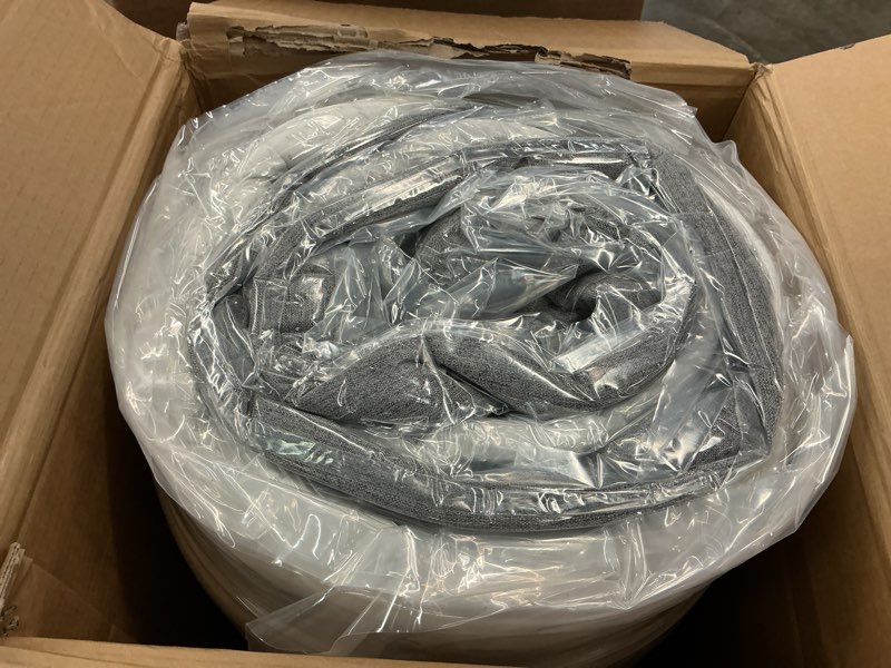 Condition photo showing Good Condition for Novilla Queen Mattress, 12 Inch Gel Memory Foam Queen Size Mattress in a Box, Bamboo Charcoal Foam & Breathable Cover for Clean, Peaceful Sleep, Supportive & Pressure Relieving, CertiPUR-US Certified White & Grey Queen 12 Inch