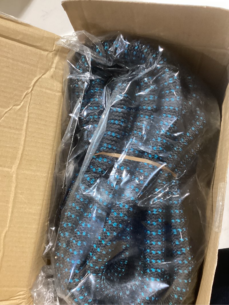 Condition photo showing New/Like New for flexi hose expandable garden hose with 8 function nozzle, 50ft - lightweight retractable garden hose, water hose - no-kink flexibility, 3/4 inch solid brass fittings and double latex core