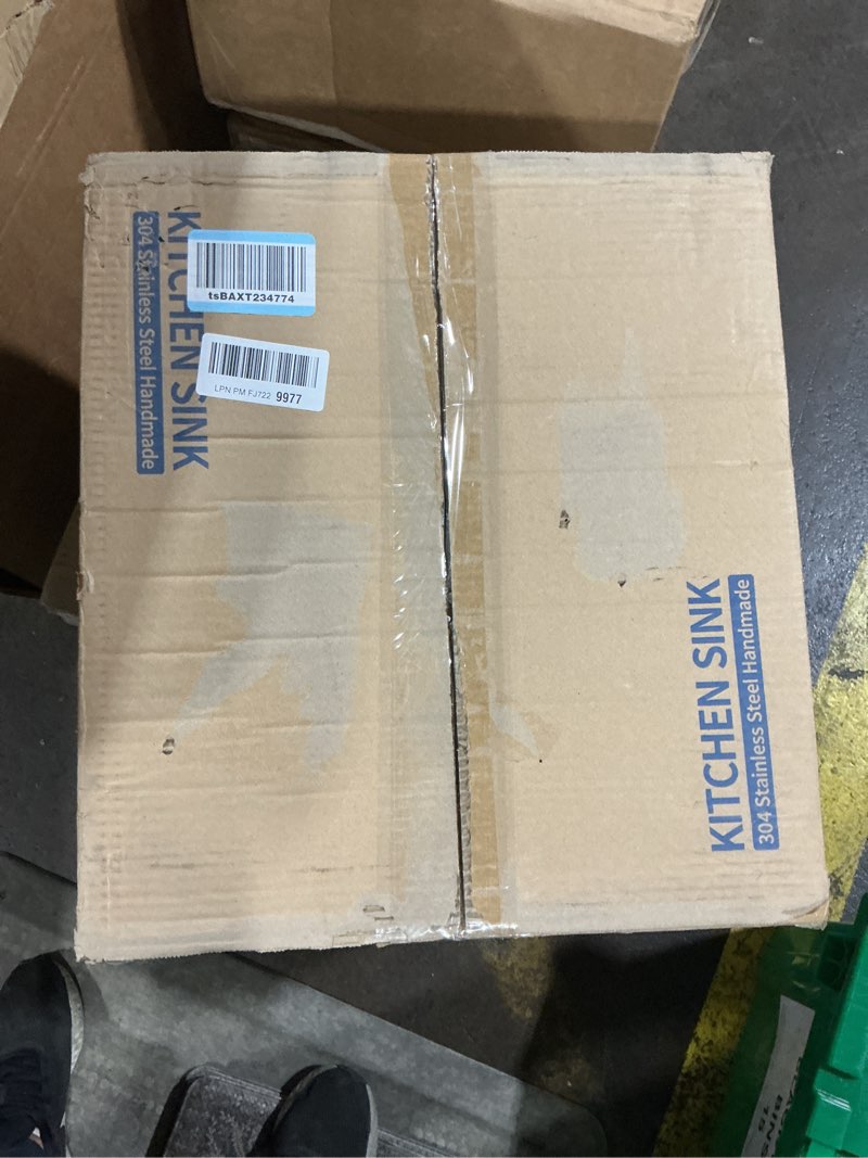 Condition photo showing Good Condition for MENATT 15 x 17 Inch Drop in Bar Sink, Single Faucet Hole Single Bowl Topmount Small Kitchen Sink, 30