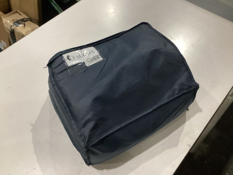 Condition photo showing New/Like New for l'agraty weighted blanket - 60"x80" 22lbs cooling breathable heavy blanket microfiber material with glass beads for adult all-season summer fall winter soft thick comfort 05-light grey 60" x 80" | 22lbs
