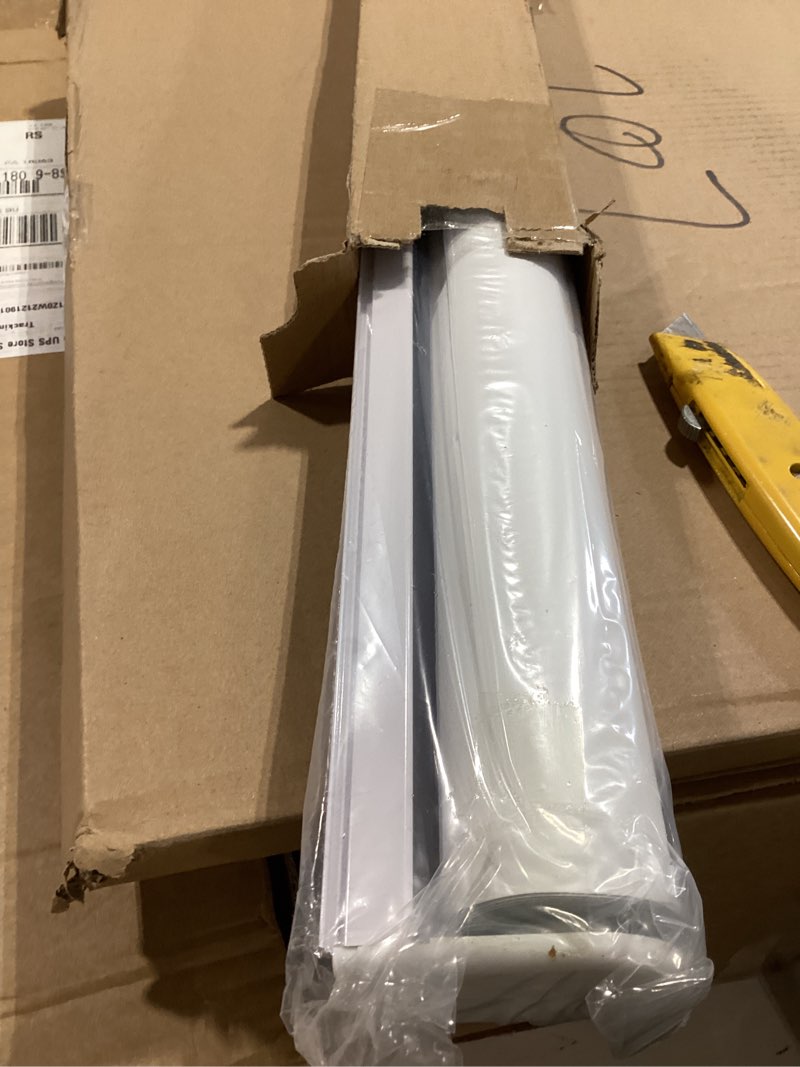 Condition photo showing Good Condition for chrisdowa cordless blackout roller shades for windows, thermal insulated uv protection pull down shades, total blackout window blinds for home, office, bedroom, door (29" w x 72" h, white) 29"w x 72"h white